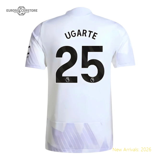 2025-2026 Man Utd Authentic Away Shirt (Ugarte 25)-The Soccer Shirt Hub