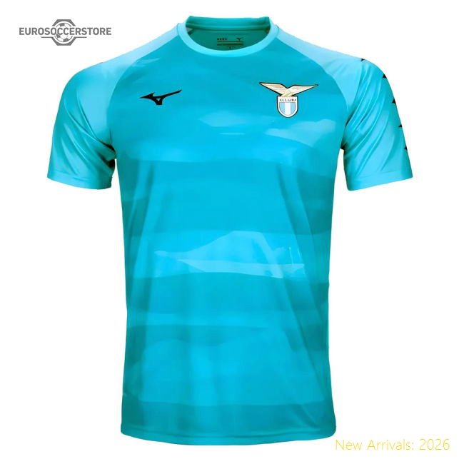 2023-2024 Lazio Training Shirt (Azure)-The Soccer Shirt Hub