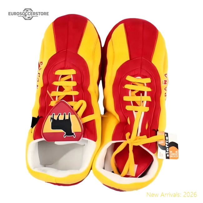 Spain Sloffies (Red)-The Soccer Shirt Hub