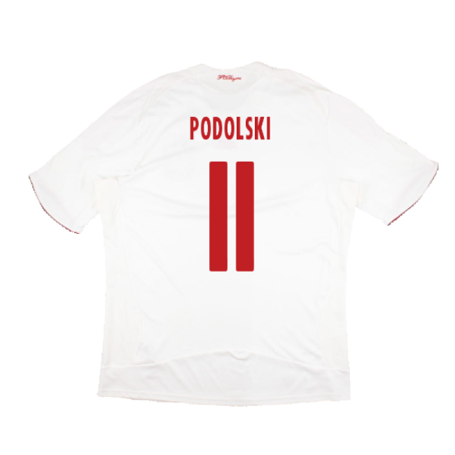 Bayern Munich 2008-09 Third Shirt ((Very Good) XXL) (Podolski 11)-The Soccer Shirt Hub