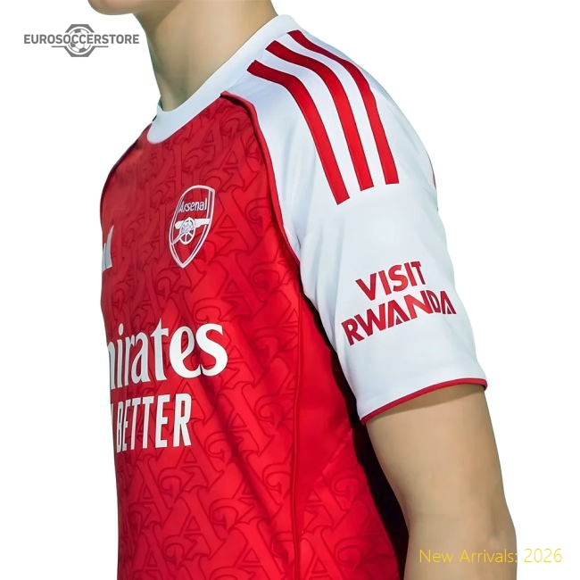 2025-2026 Arsenal Home Shirt (Kids)-The Soccer Shirt Hub