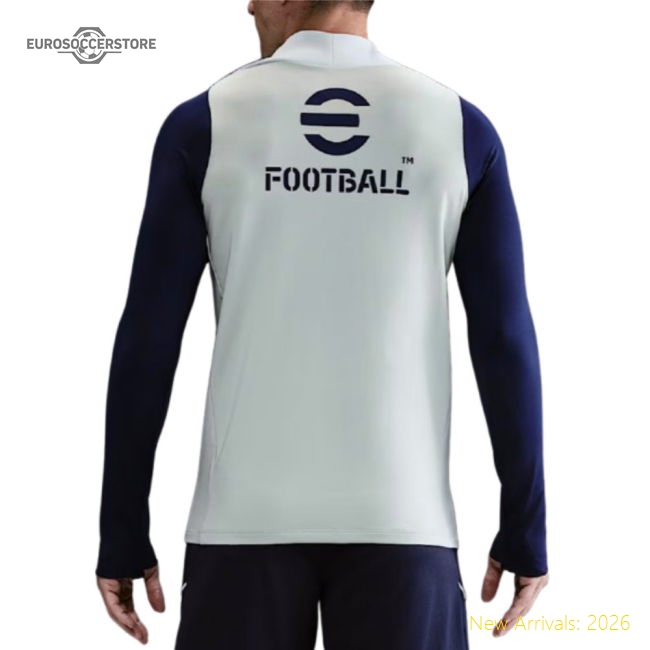 2025-2026 Inter Milan Strike Drill Top (Grey Haze)-The Soccer Shirt Hub