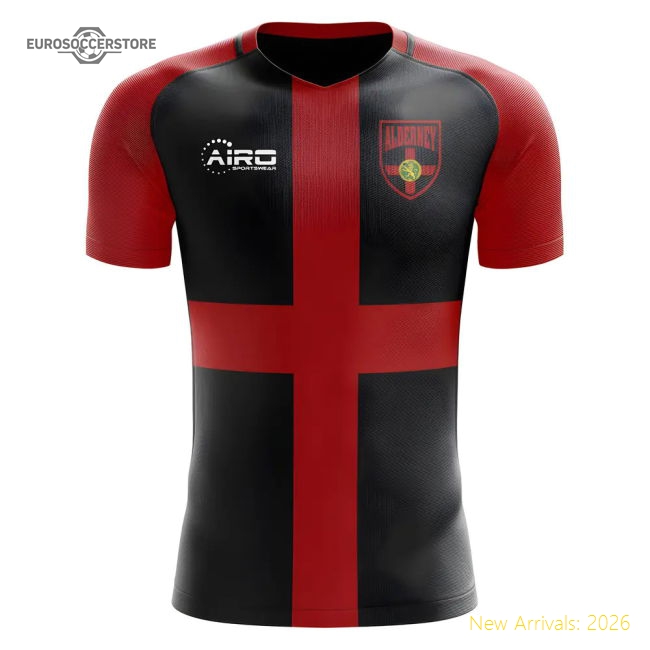 2025-2026 Alderney Home Concept Football Shirt-The Soccer Shirt Hub