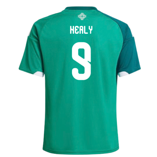 2026-2027 Northern Ireland Home Shirt (Kids) (Healy 9)-The Soccer Shirt Hub