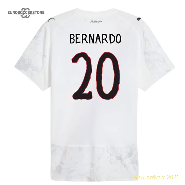 2025-2026 KIDSUPER x Manchester City CWC Authentic Shirt (White) (Bernardo 20)-The Soccer Shirt Hub