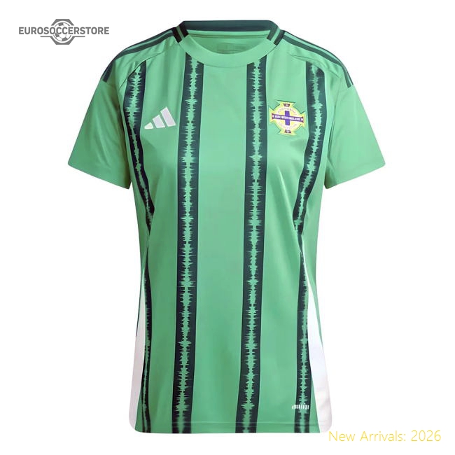 2024-2025 Northern Ireland Home Shirt - Womens-The Soccer Shirt Hub