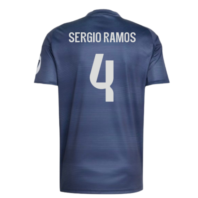 2025-2026 Real Madrid Away Shirt (Sergio Ramos 4)-The Soccer Shirt Hub