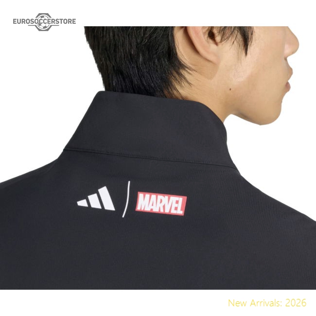 2026-2027 Real Madrid Anthem Jacket (Black)-The Soccer Shirt Hub