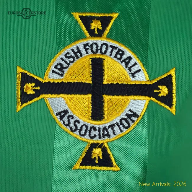 Northern Ireland 1983 Polyester Retro Football Shirt-The Soccer Shirt Hub