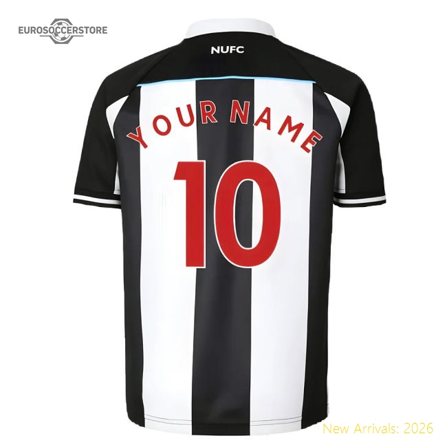 2021-2022 Newcastle United Home Shirt (Kids) (Your Name)-The Soccer Shirt Hub