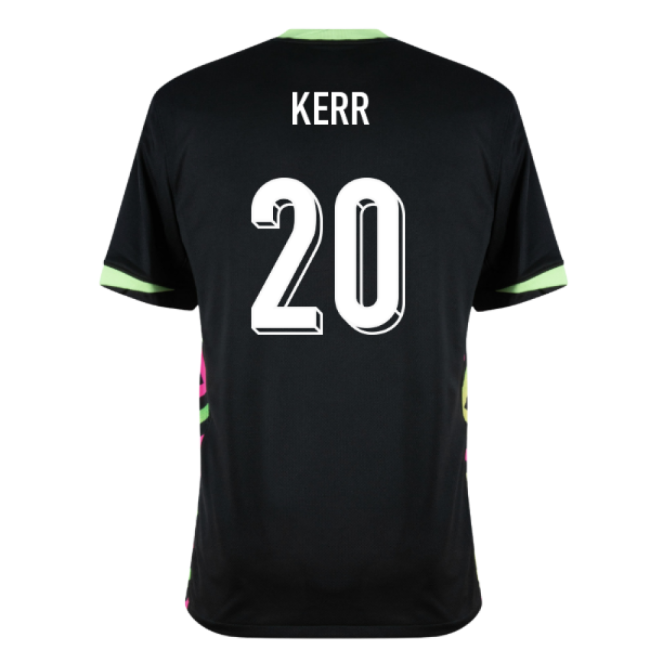 2025-2026 Australia Away Shirt (Kerr 20)-The Soccer Shirt Hub