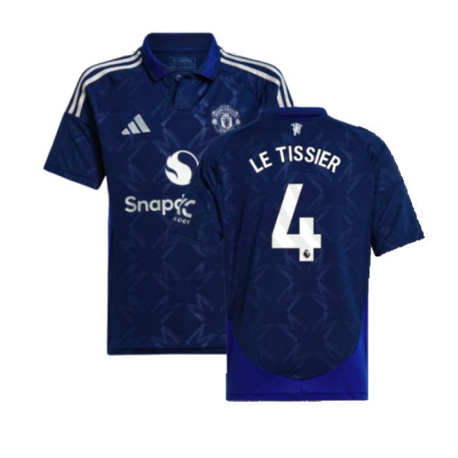 2024-2025 Man Utd Away Shirt (Kids) (Le Tissier 4)-The Soccer Shirt Hub
