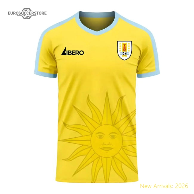 Uruguay 2025-2026 Away Concept Football Kit (Libero)-The Soccer Shirt Hub