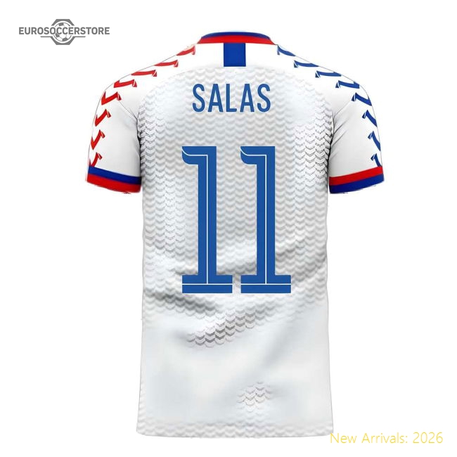 Chile 2025-2026 Away Concept Football Kit (Viper) (SALAS 11)-The Soccer Shirt Hub