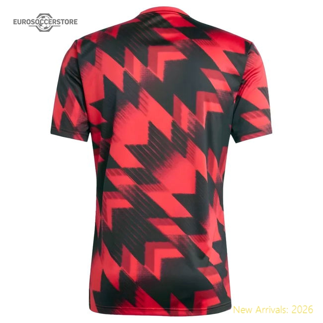 2025-2026 Man Utd Pre-Match Shirt (Red) (Thomas 9)-The Soccer Shirt Hub