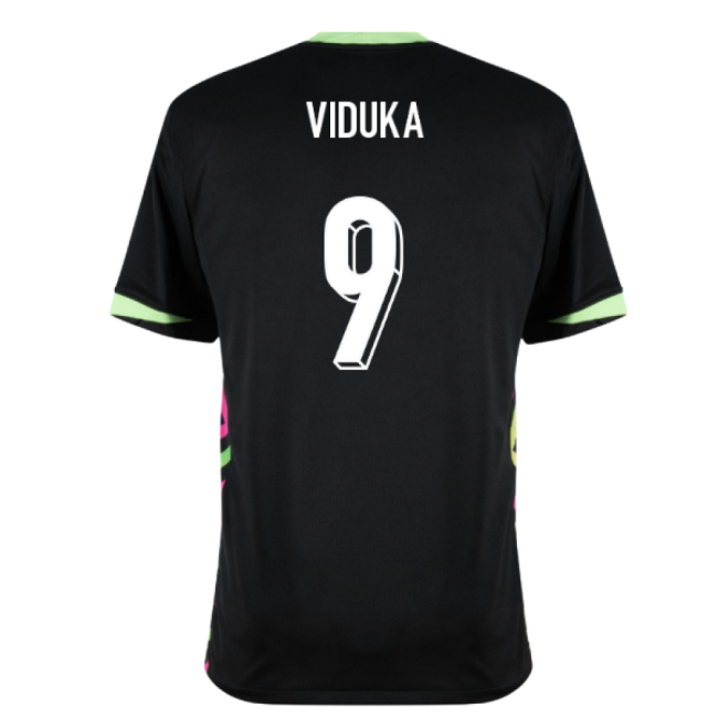 2025-2026 Australia Away Shirt (Viduka 9)-The Soccer Shirt Hub