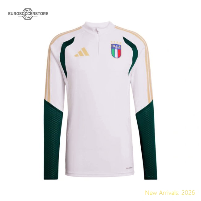 2026-2027 Italy Training Top (White)-The Soccer Shirt Hub