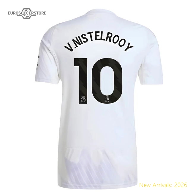 2025-2026 Man Utd Away Shirt (V.Nistelrooy 10)-The Soccer Shirt Hub