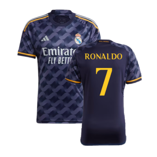 2023-2024 Real Madrid Away Shirt (Ronaldo 7)-The Soccer Shirt Hub