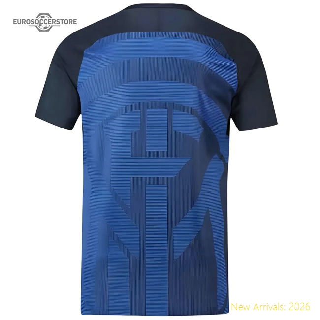 2018-2019 Inter Milan Nike Dry Pre-Match Training Shirt (Blue) - Kids-The Soccer Shirt Hub