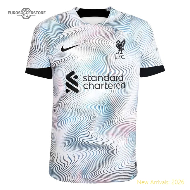 2022-2023 Liverpool Away Vapor Player Issue Shirt (VIRGIL 4)-The Soccer Shirt Hub