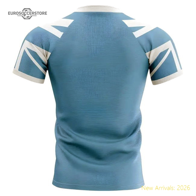 2025-2026 Fiji Flag Concept Rugby Shirt - Womens-The Soccer Shirt Hub