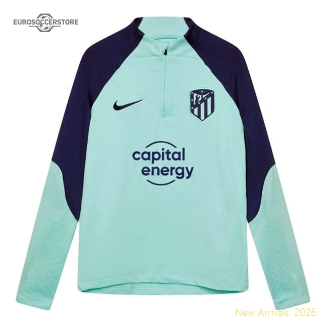 2022-2023 Atletico Madrid Drill Top (Copa)-The Soccer Shirt Hub