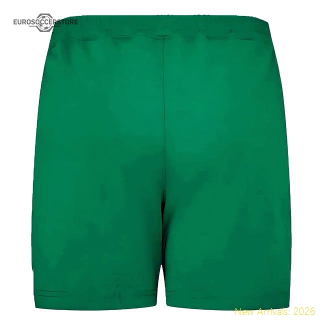 2023-2024 Republic of Ireland Away Shorts (Green)-The Soccer Shirt Hub