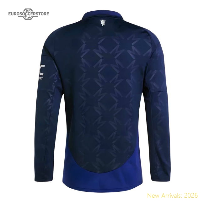 2024-2025 Man Utd Long Sleeve Away Shirt-The Soccer Shirt Hub
