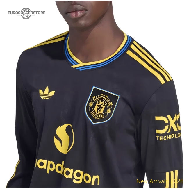 2025-2026 Man Utd Long Sleeve Third Shirt-The Soccer Shirt Hub