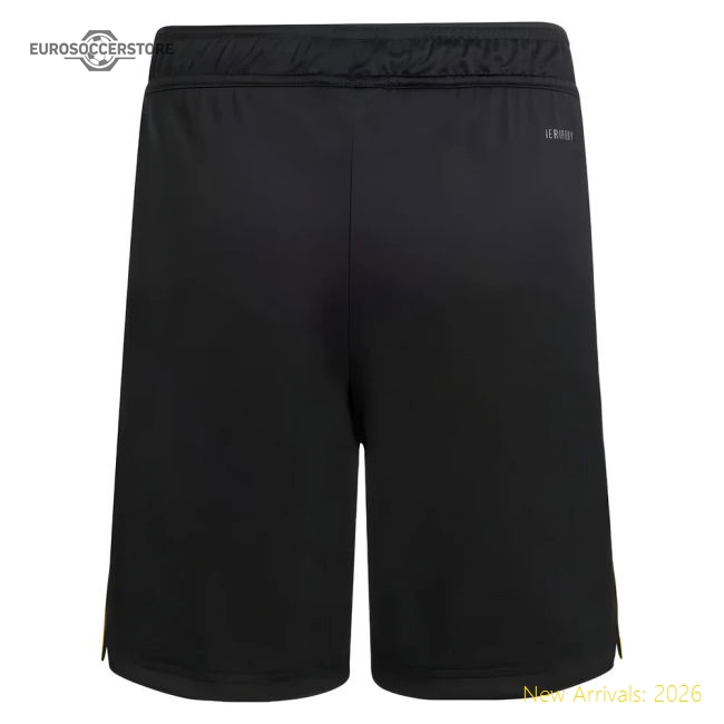 2025-2026 Man Utd Third Shorts (Black) - Kids-The Soccer Shirt Hub