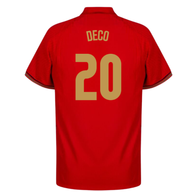 2020-2021 Portugal Home Shirt (DECO 20)-The Soccer Shirt Hub