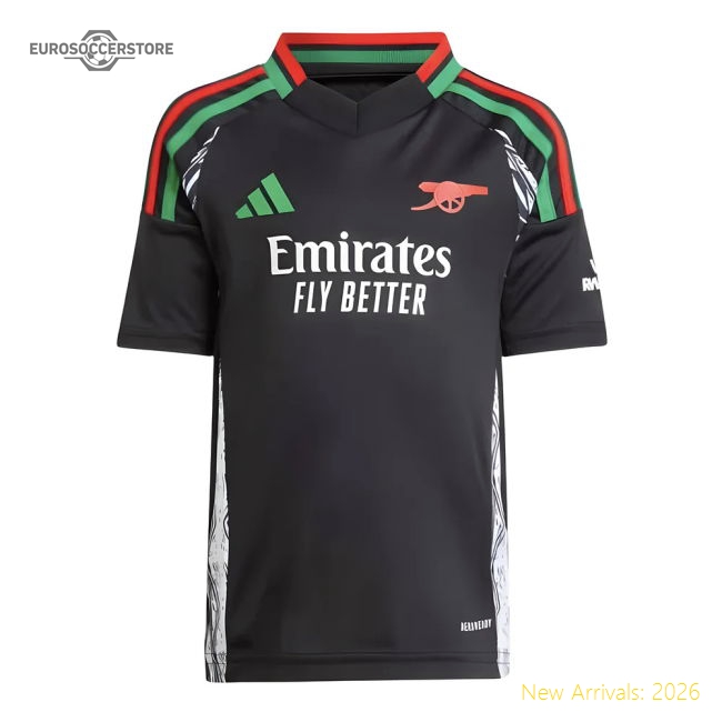 2024-2025 Arsenal Away Mini Kit-The Soccer Shirt Hub