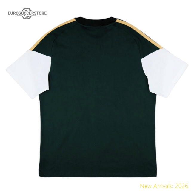 2026-2027 Italy Training Tee (Green)-The Soccer Shirt Hub