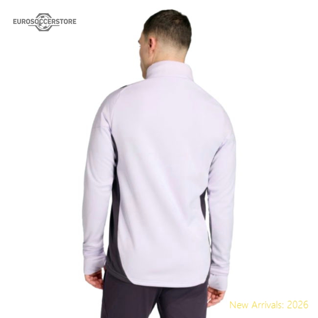 2025-2026 Man Utd Wind Top (Purple Tint)-The Soccer Shirt Hub