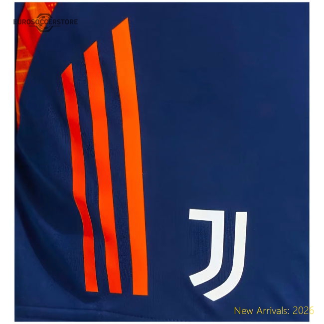 2024-2025 Juventus Training Shorts (Navy)-The Soccer Shirt Hub