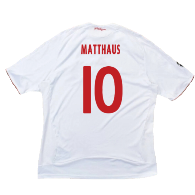 Bayern Munich 2008-09 Third Shirt ((Very Good) XXL) (Matthaus 10)-The Soccer Shirt Hub