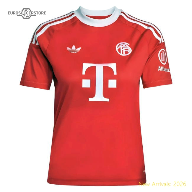 2025-2026 Bayern Munich Third Goalkeeper Shirt (Pure Ruby) - Kids-The Soccer Shirt Hub