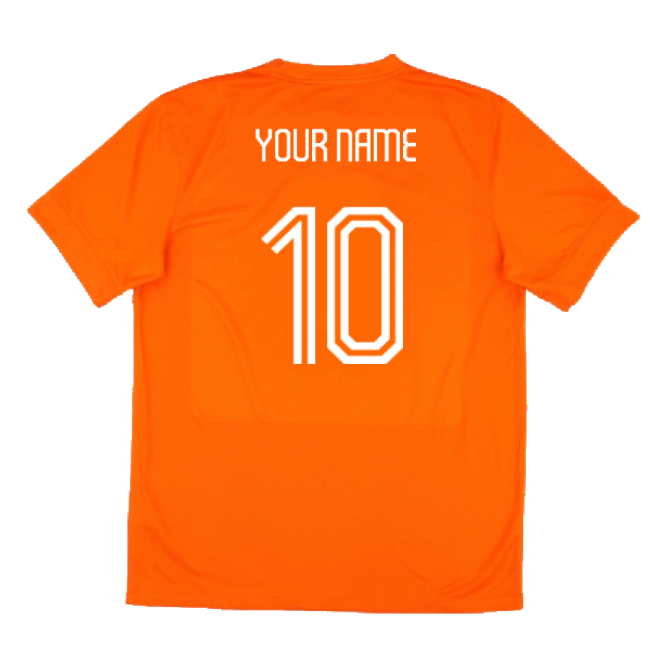 Holland 2014-15 Home Shirt (Good) (Your Name)-The Soccer Shirt Hub
