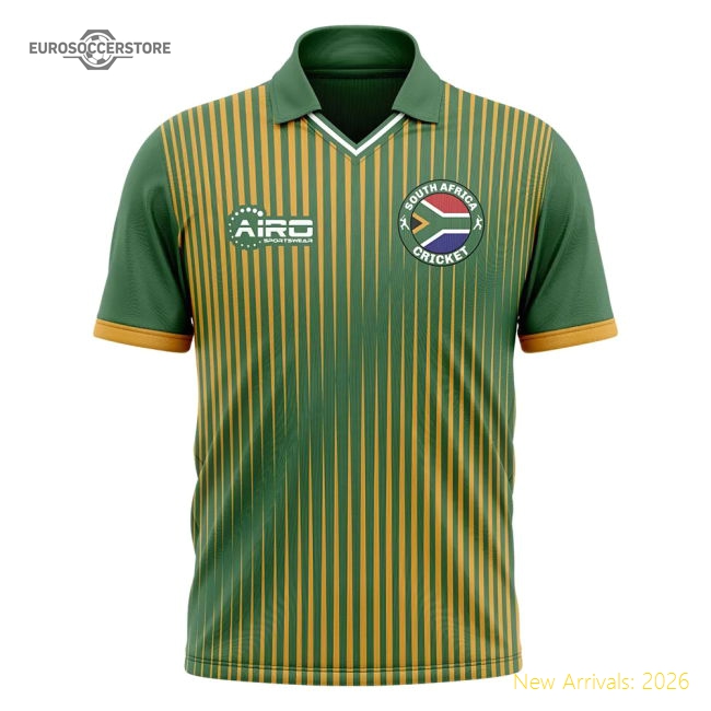 2025-2026 South Africa Cricket Concept Shirt - Womens-The Soccer Shirt Hub