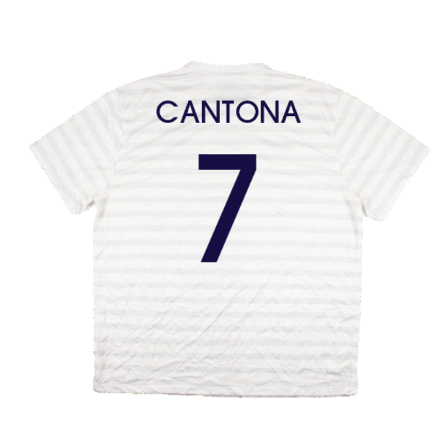 France 2014-15 Away Shirt ((Very Good) XXL) (Cantona 7)-The Soccer Shirt Hub