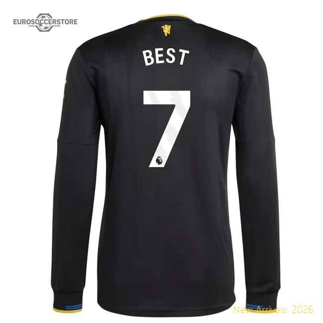 2025-2026 Man Utd Authentic Long Sleeve Third Shirt (Best 7)-The Soccer Shirt Hub