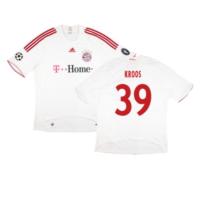 Bayern Munich 2008-09 Third Shirt ((Very Good) XXL) (Kroos 39)-The Soccer Shirt Hub
