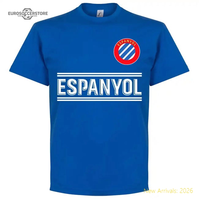 Espanyol Team T-Shirt - Royal-The Soccer Shirt Hub