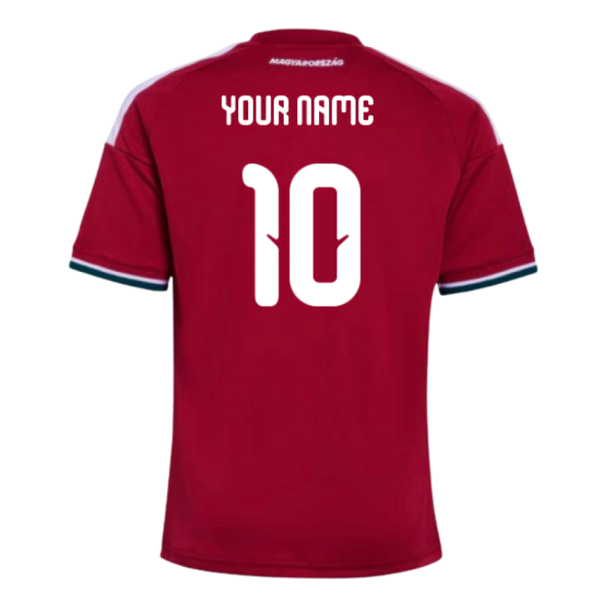 2026-2027 Hungary Home Shirt (Kids) (Your Name)-The Soccer Shirt Hub