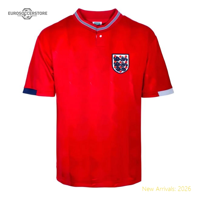 England 1989 Away Retro Shirt-The Soccer Shirt Hub