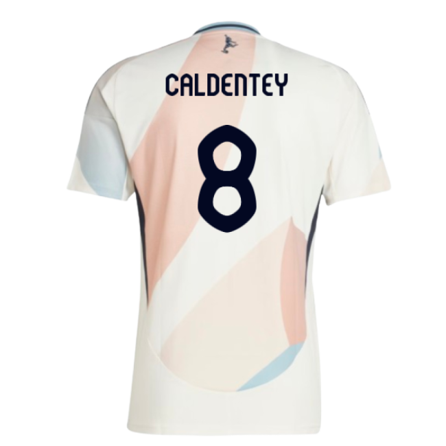 2025-2026 Spain Away Shirt (Unisex) (Caldentey 8)-The Soccer Shirt Hub