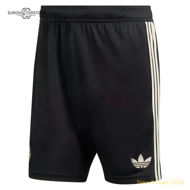 2025-2026 Bayern Munich Third Shorts (Black)-The Soccer Shirt Hub