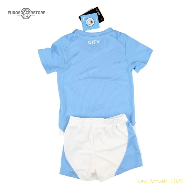 Manchester City 2023-2024 Home Baby Kit (1-2y) (BNWT)-The Soccer Shirt Hub