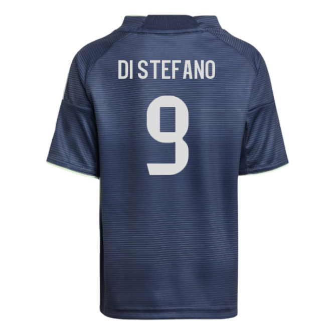 2025-2026 Real Madrid Away Mini Kit (Di Stefano 9)-The Soccer Shirt Hub